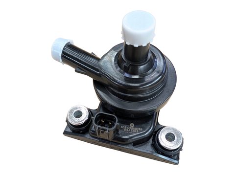 Optional 12V auxiliary coolant pump for a UTV cab heater