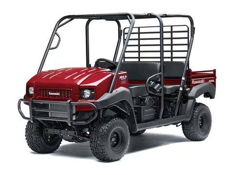 Kawasaki Mule 4010 Trans4x4, two rows of seats