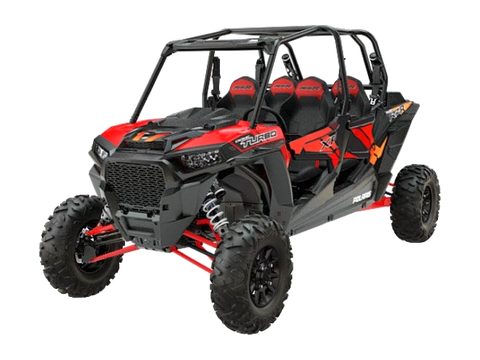 Polaris RZR XP 4 Turbo, two rows of seats